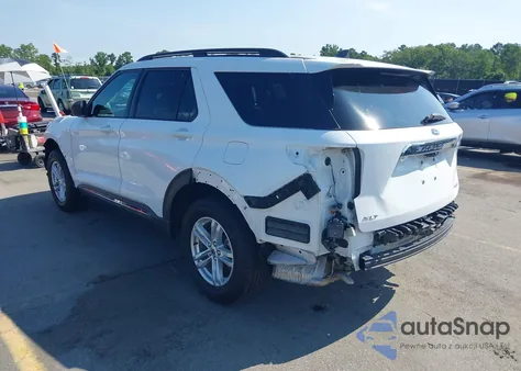 2022 Ford Explorer Xlt z USA, uszkodzony, nr VIN 1FMSK8DH2NGA79232